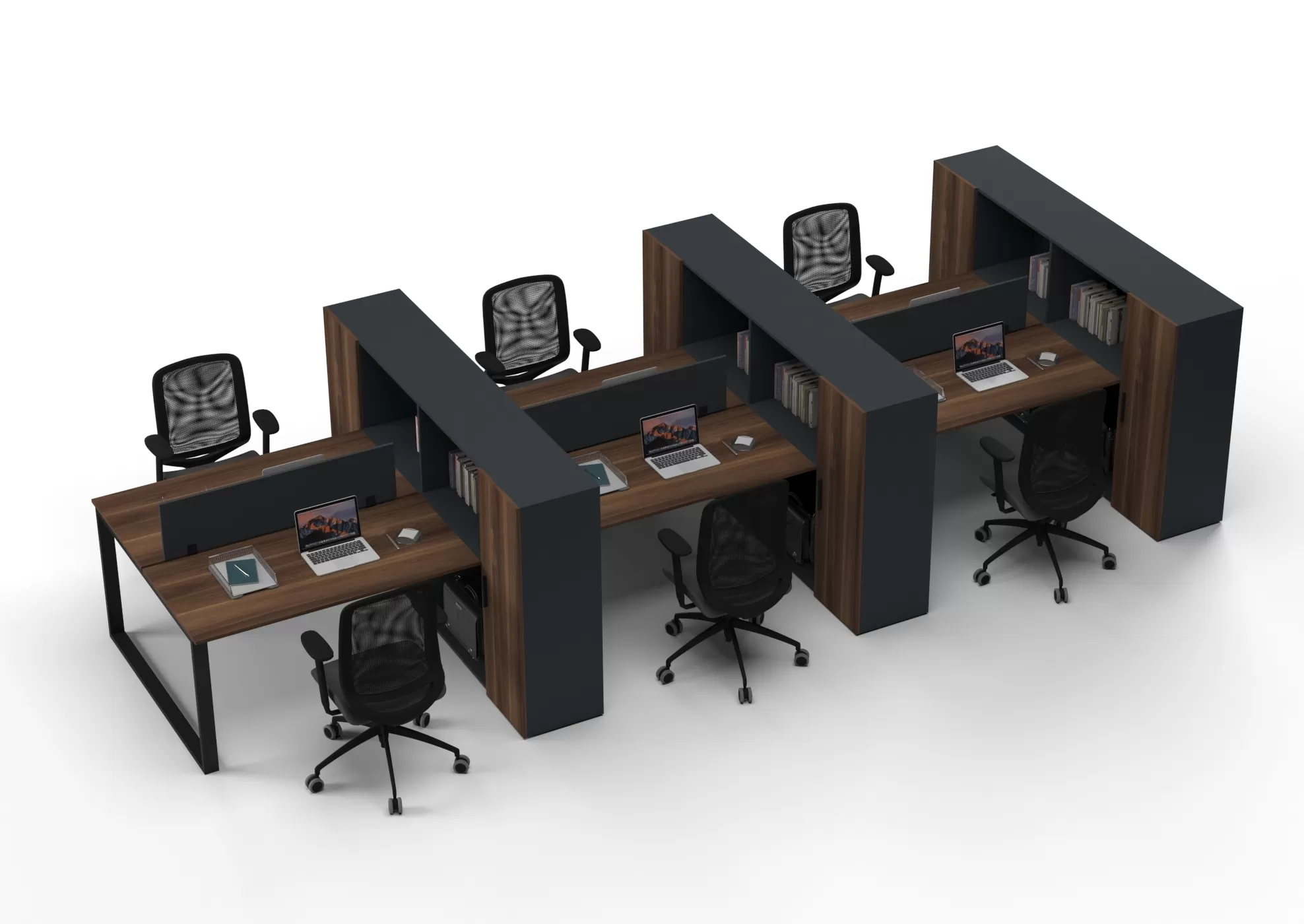 LİONA ALTILI ÇALIŞMA MASASI - Görsel 8