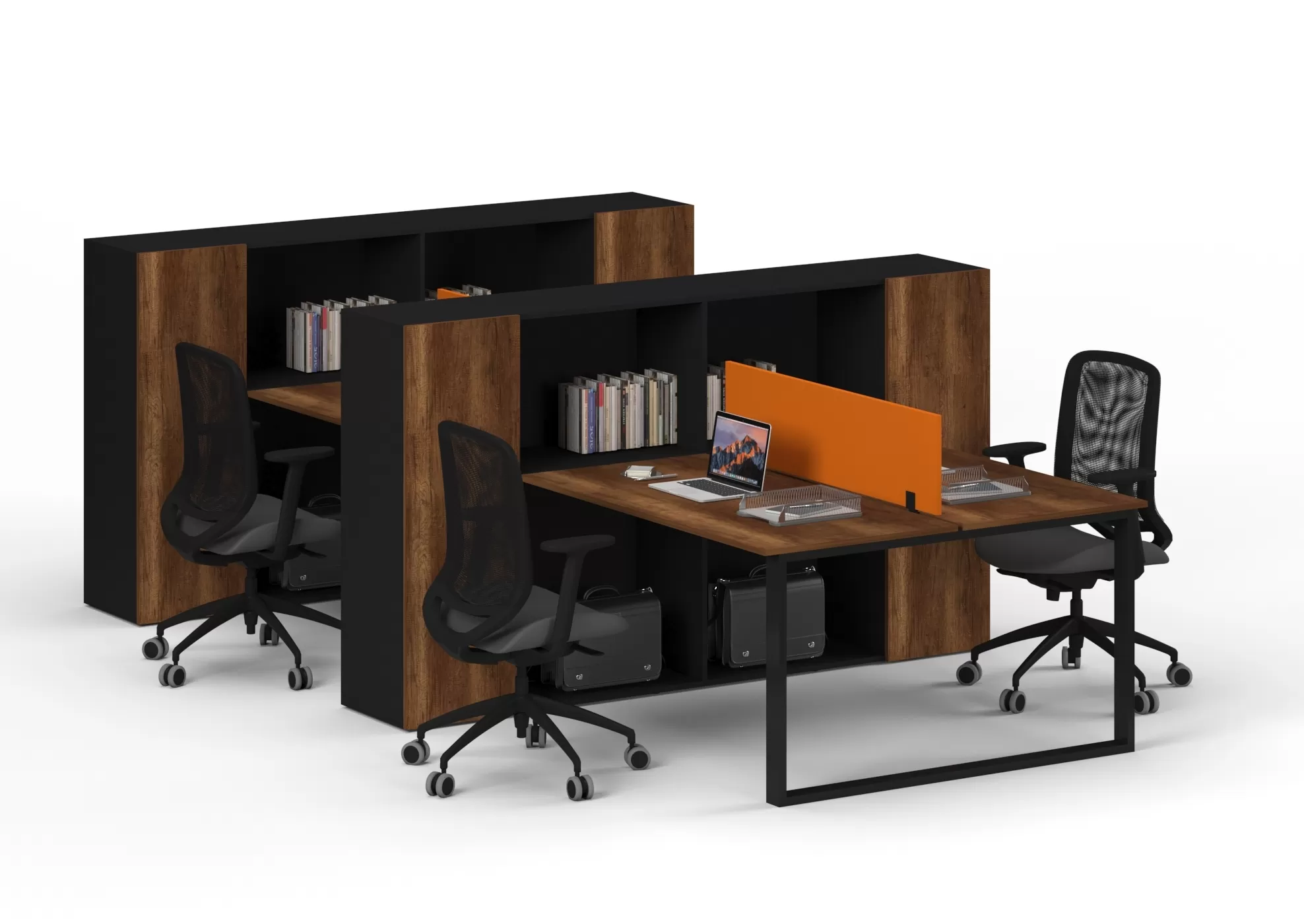 LİONA DÖRTLÜ ÇALIŞMA MASASI - Görsel 4