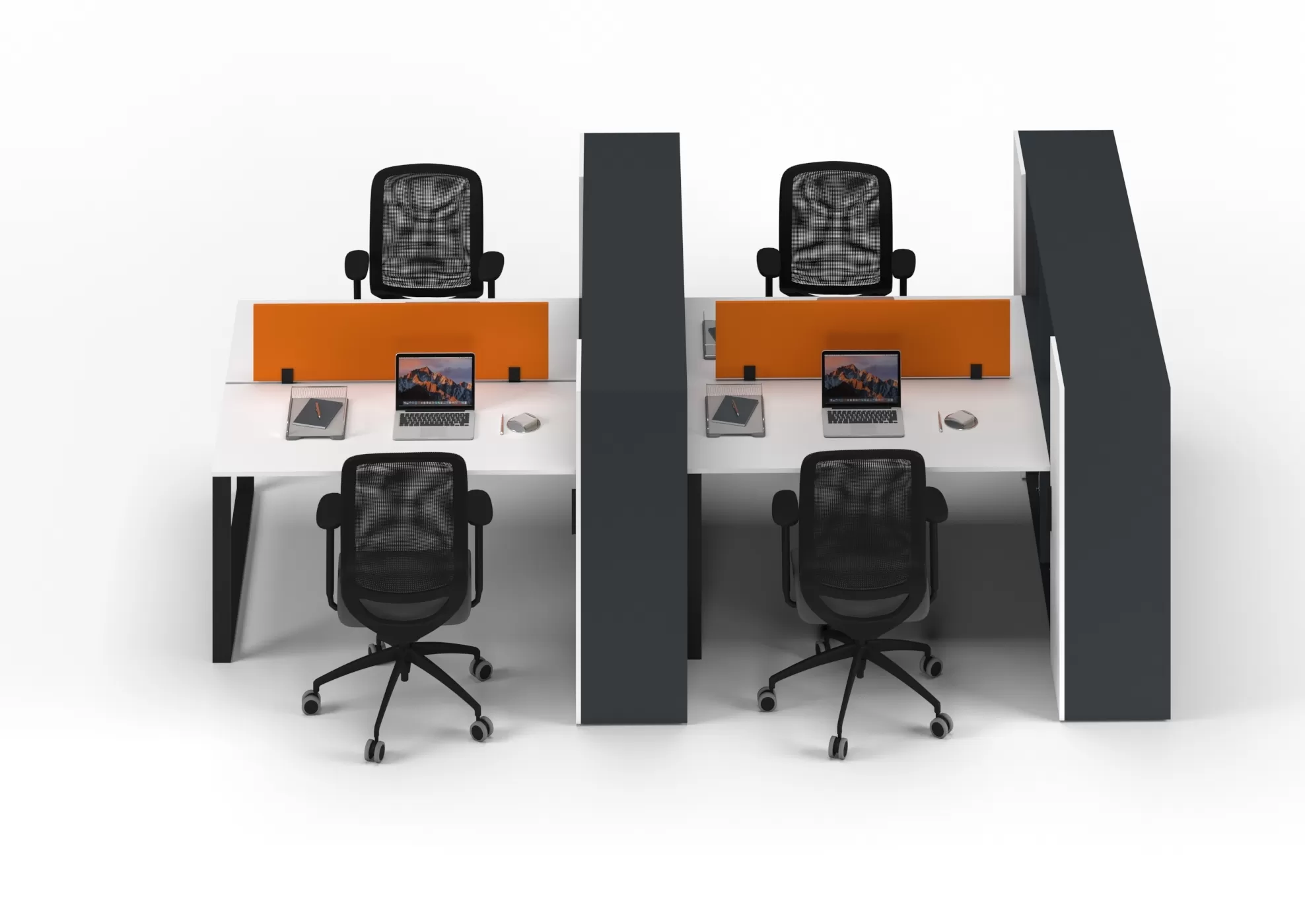 LİONA DÖRTLÜ ÇALIŞMA MASASI - Görsel 6