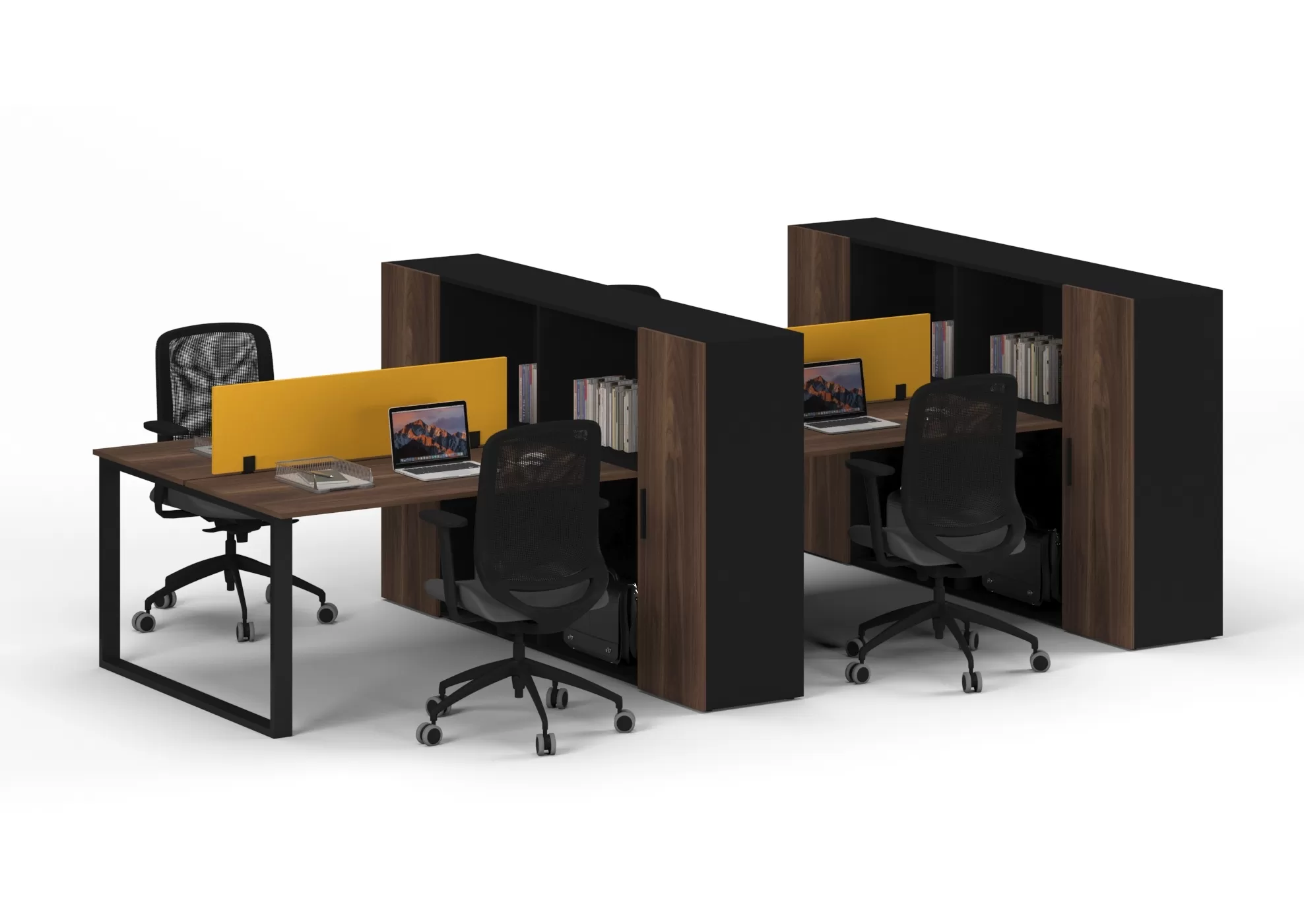 LİONA DÖRTLÜ ÇALIŞMA MASASI - Görsel 8