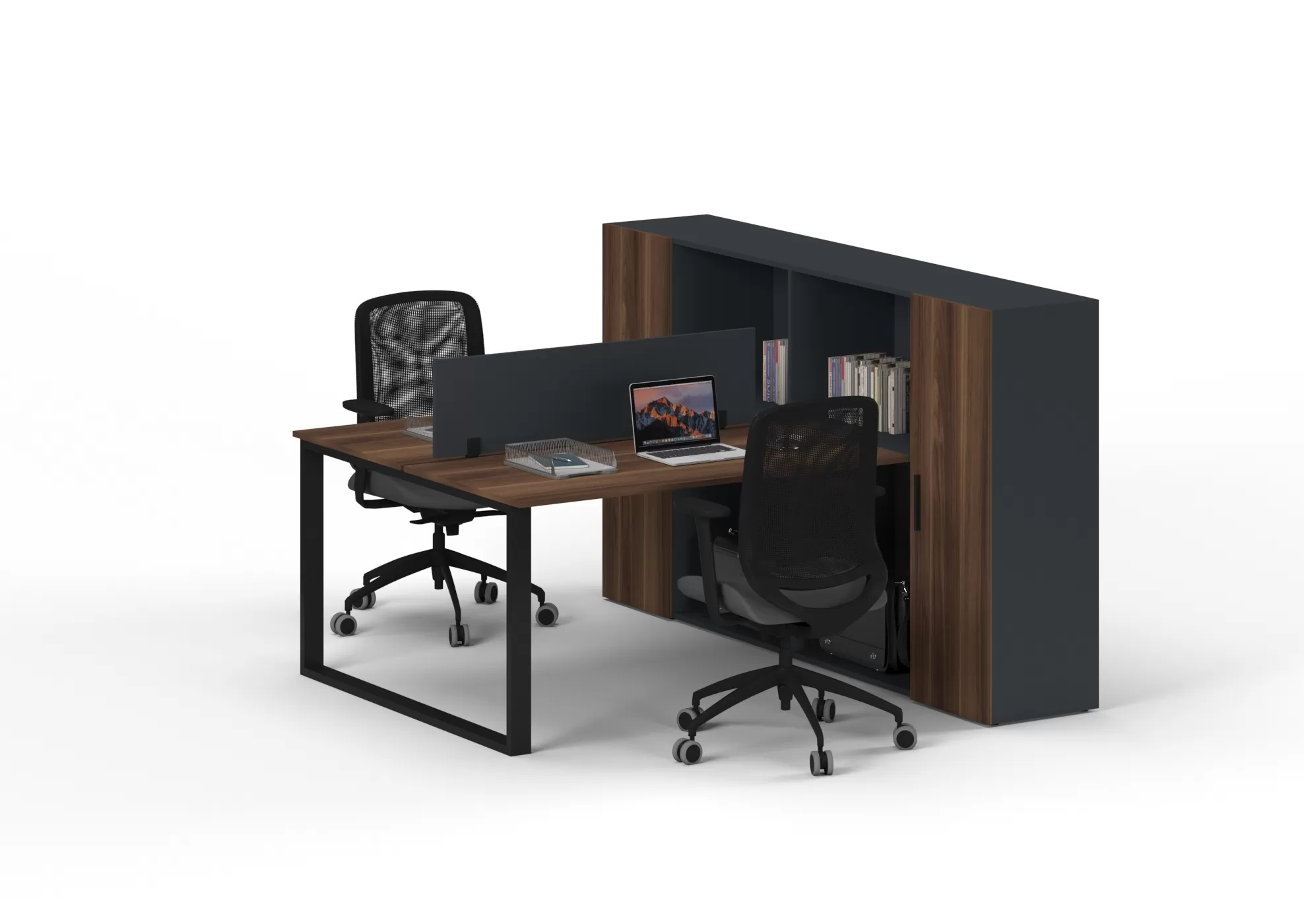 LİONA İKİLİ ÇALIŞMA MASASI - Görsel 3