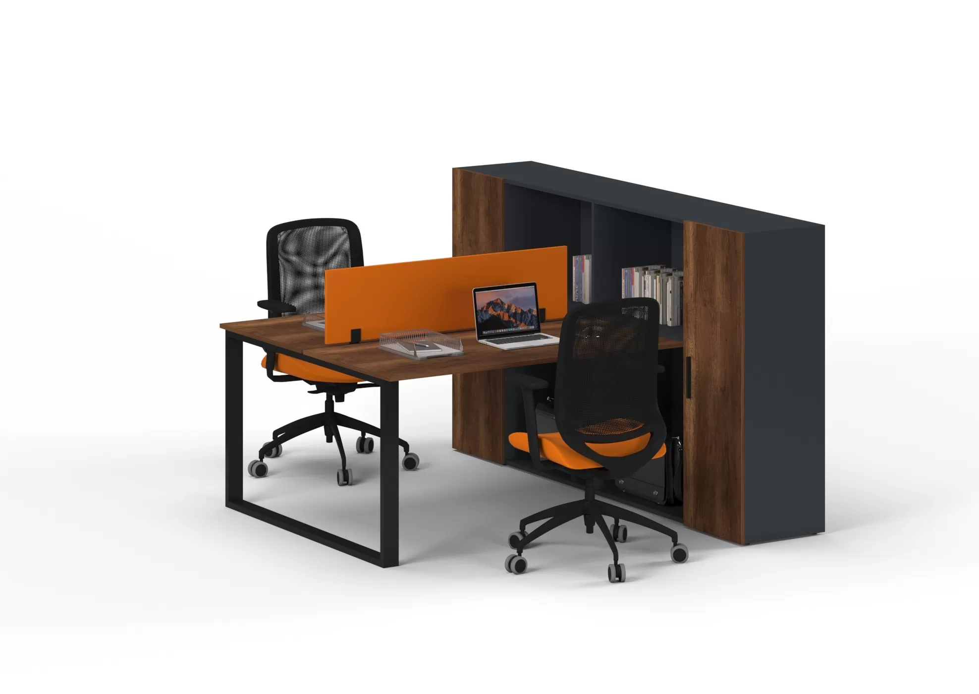 LİONA İKİLİ ÇALIŞMA MASASI - Görsel 5