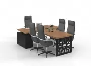 LUCCA TOPLANTILI MAKAM MASASI - Görsel 4