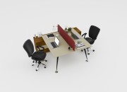 LUDANO DOUBLE STUDY DESK