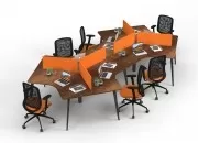 MARTELLİ ALTILI ÇALIŞMA MASASI - Görsel 1