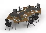 MARTELLİ ALTILI ÇALIŞMA MASASI - Görsel 9