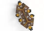 MARTELLİ ALTILI ÇALIŞMA MASASI - Görsel 22