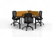 MARTELLİ ÜÇLÜ ÇALIŞMA MASASI - Görsel 3