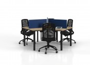 MARTELLI TRIPLE STUDY TABLE