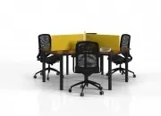 MARTELLİ ÜÇLÜ ÇALIŞMA MASASI - Görsel 4