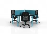 MARTELLİ ÜÇLÜ ÇALIŞMA MASASI - Görsel 7