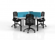 MARTELLI TRIPLE STUDY TABLE