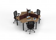 MARTELLI TRIPLE STUDY TABLE