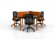 MARTELLİ ÜÇLÜ ÇALIŞMA MASASI - Görsel 10