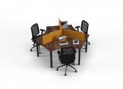 MARTELLI TRIPLE STUDY TABLE