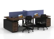 MASO DÖRTLÜ ÇALIŞMA MASASI - Görsel 1