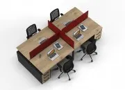 MASO DÖRTLÜ ÇALIŞMA MASASI - Görsel 34