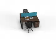 MASO İKİLİ ÇALIŞMA MASASI - Görsel 3