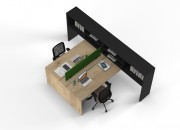 MIRKO DOUBLE STUDY DESK