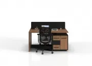 NİNO İKİLİ ÇALIŞMA MASASI - Görsel 3