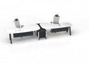 NOVELLA HORIZONTAL DOUBLE STUDY DESK