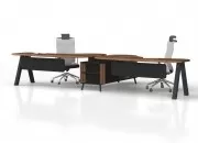 NOVELLA YATAY İKİLİ ÇALIŞMA MASASI - Görsel 2