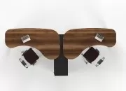 NOVELLA YATAY İKİLİ ÇALIŞMA MASASI - Görsel 7