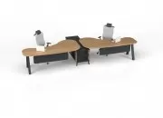 NOVELLA YATAY İKİLİ ÇALIŞMA MASASI - Görsel 12