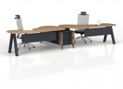 NOVELLA HORIZONTAL DOUBLE STUDY DESK