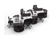 ODİN BEŞLİ ÇALIŞMA MASASI - Görsel 8