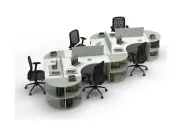 ODİN BEŞLİ ÇALIŞMA MASASI - Görsel 14