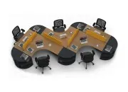 ODİN BEŞLİ ÇALIŞMA MASASI - Görsel 16