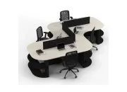 ODİN DÖRTLÜ ÇALIŞMA MASASI - Görsel 8