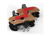 ODİN DÖRTLÜ ÇALIŞMA MASASI - Görsel 18