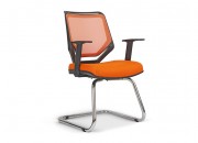 ORME GUEST CHAIR CHROME LEG