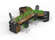 PİETRO BEŞLİ ÇALIŞMA MASASI - Görsel 3