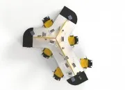 PİETRO BEŞLİ ÇALIŞMA MASASI - Görsel 9