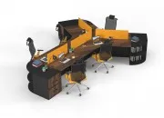 PİETRO BEŞLİ ÇALIŞMA MASASI - Görsel 2