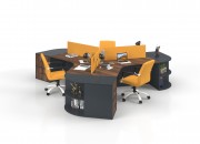 PIETRO THREE STUDY DESK