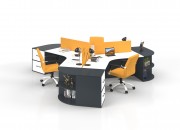 PIETRO THREE STUDY DESK