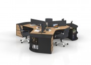 PIETRO THREE STUDY DESK