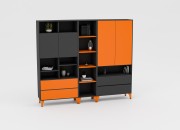 PIO TRIPLE BOOKSHELF