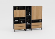 PIO TRIPLE BOOKSHELF