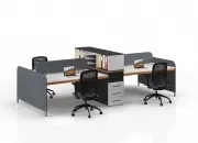 RİNALDO DÖRTLÜ ÇALIŞMA MASASI - Görsel 5