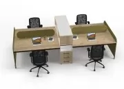 RİNALDO DÖRTLÜ ÇALIŞMA MASASI - Görsel 18