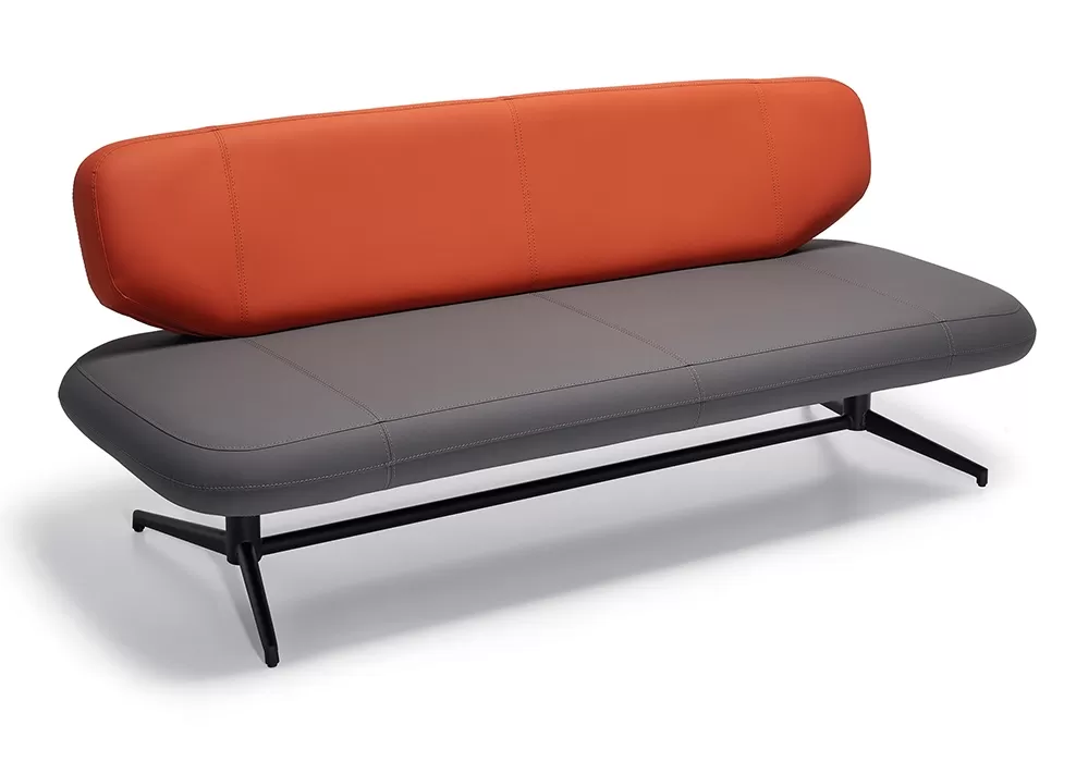 RND ÜÇLÜ BEKLEME KOLTUĞU - Görsel 1