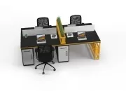 ROCCO DÖRTLÜ ÇALIŞMA MASASI - Görsel 4