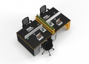 ROCCO QUAD STUDY DESK