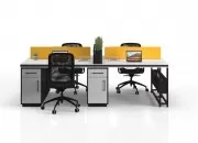 ROCCO DÖRTLÜ ÇALIŞMA MASASI - Görsel 8