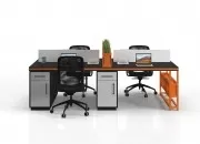 ROCCO DÖRTLÜ ÇALIŞMA MASASI - Görsel 12